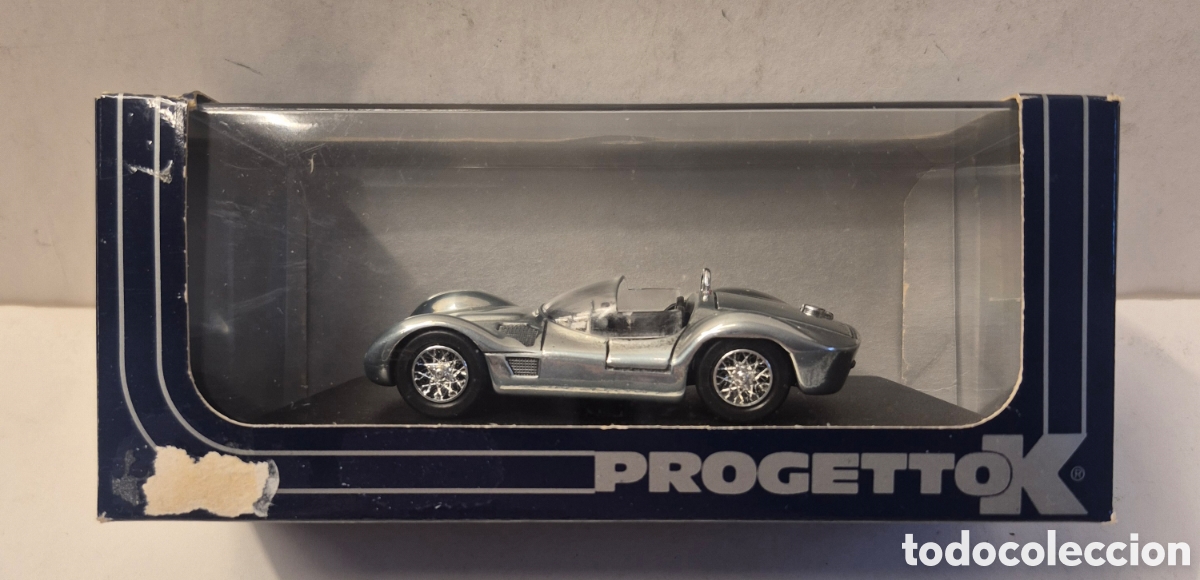 Model Cars: PROGETTOK AUTOMODELLI PK SS2- MASERATI T60 BIRDCAGE EDICI&Oacute;N LIMITADA, 1/43 NUEVO