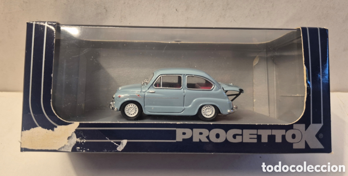 Model Cars: PROGETTOK AUTOMODELLI PK 125- FIAT ABARTH 850 TC STRADALE, 1/43 NUEVO