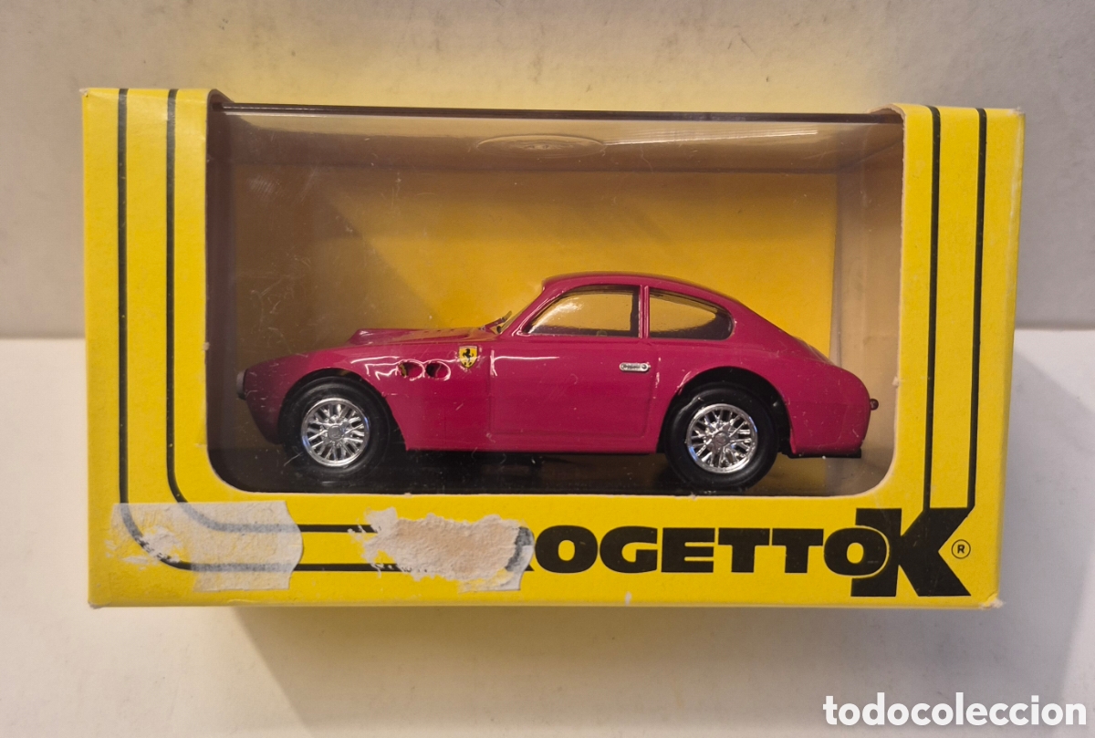 Model Cars: PROGETTOK AUTOMODELLI PK 031- FERRARI 250 MM 1952 ROAD CAR SDRADALE ROJO, 1/43 NUEVO