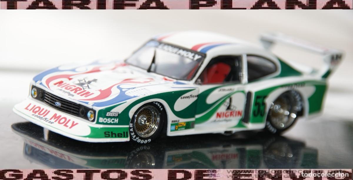 Voitures &agrave; l'&eacute;chelle: MAQUETA CON DEFECTO FORD CAPRI RS ZAKSPEED GR. 5, ESCALA .1:43 DE QUARTZO EN CAJA NO ORIGINAL CALCAS