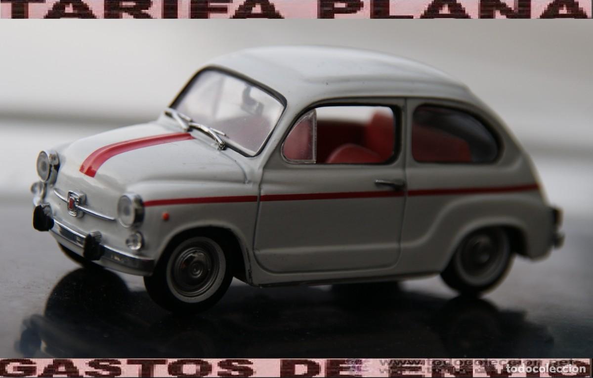 Coches a escala: FIAT 600 D ESCALA 1:43 DE DETAIL CARS, EN CAJA NO ORIGINAL
