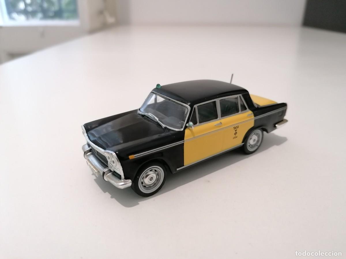 Coches a escala: Altaya 1/43 Seat 1500/1800 Taxi Barcelona 1970 Buen Estado