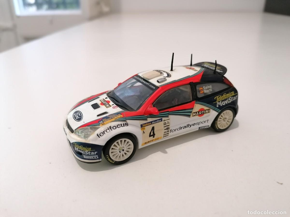 Coches a escala: Altaya 1/43 Ford Focus WRC Sainz Marti Rally RACC 2002 Buen Estado