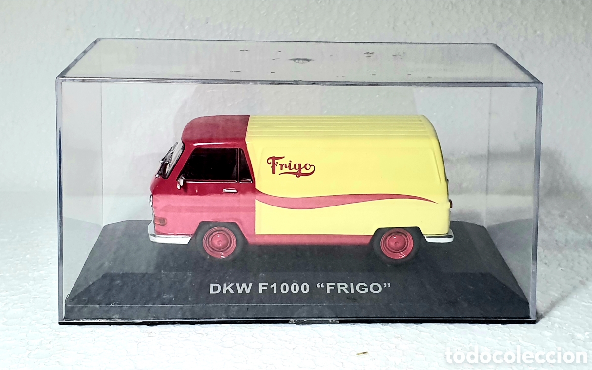 Coches a escala: FURGONETA DKW F1000 &rdquo;FRIGO&rdquo; *** COLECCI&Oacute;N FURGONETAS DE ANTA&Ntilde;O