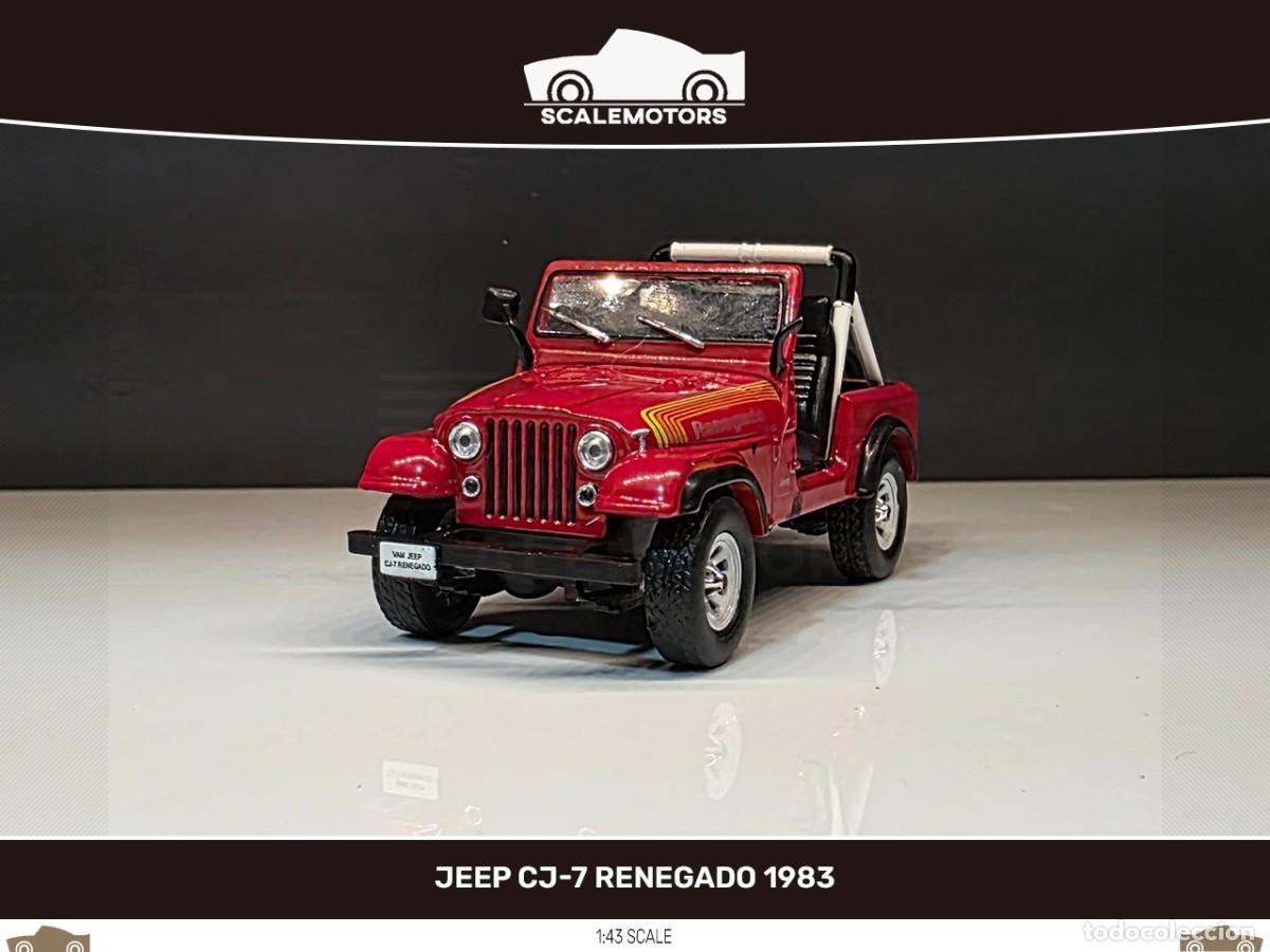 Coches a escala: 1:43 Jeep CJ-7 Renegado 1983
