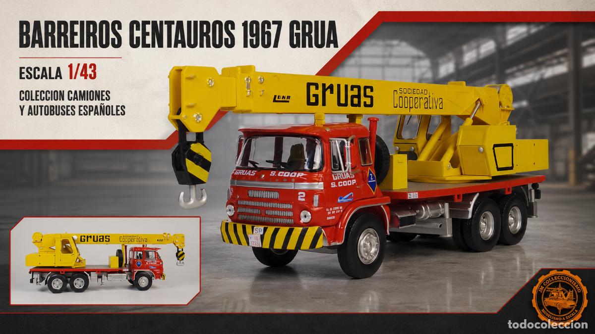 Model Cars: Barreiros Centauro 1967 Grua