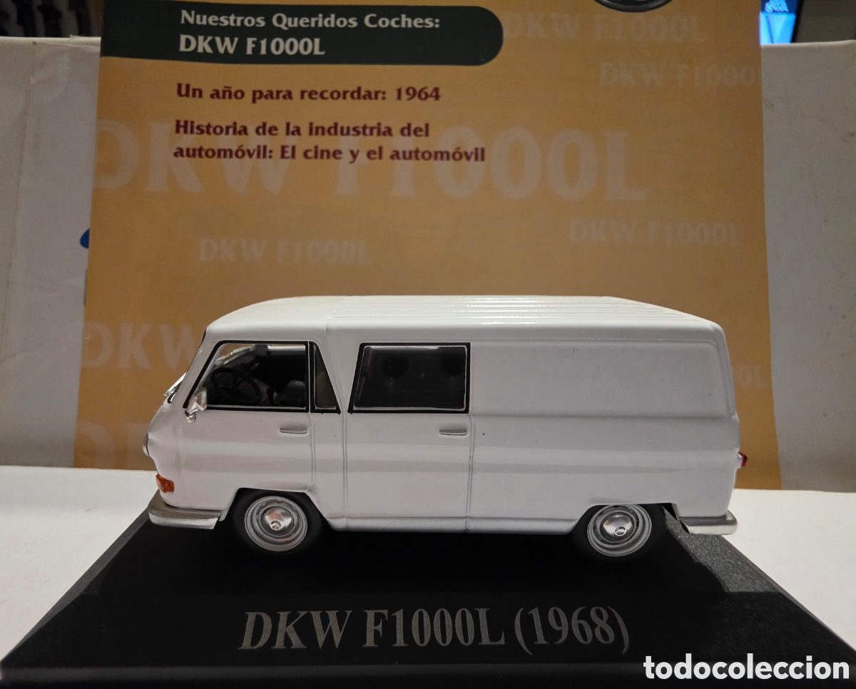 Coches a escala: DKW F1000L + Fasciculo escala 1/43