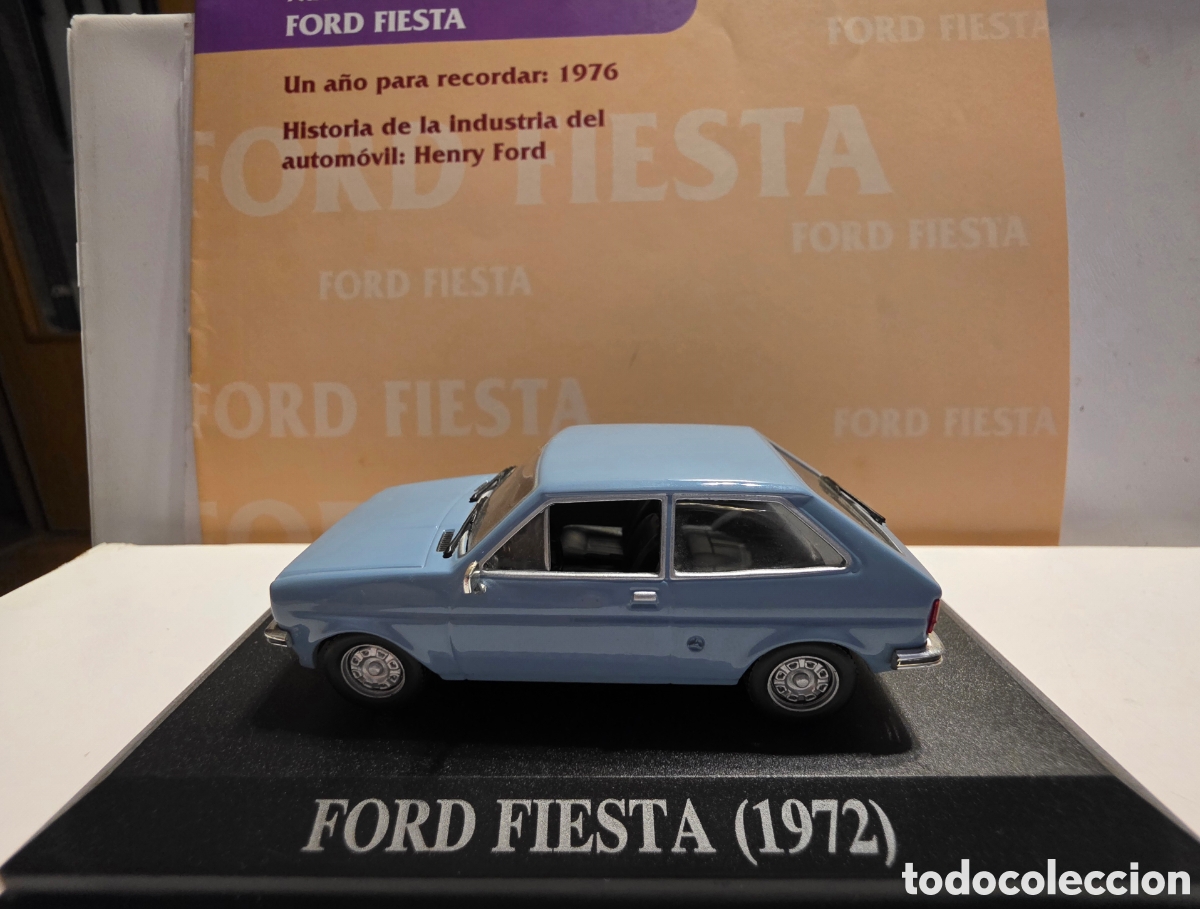 Coches a escala: Ford Fiesta + fasciculo escala 1/43