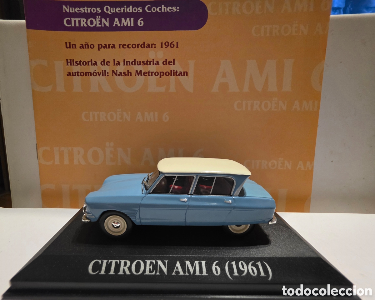 Coches a escala: Citro&euml;n AMI 6 +fasciculo escala 1/43