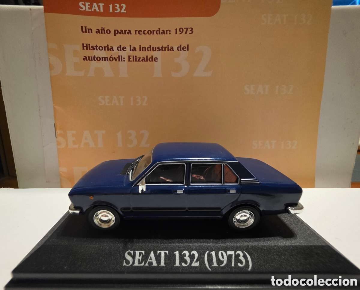 Coches a escala: Seat 132 1973 + fasciculo escala 1/43