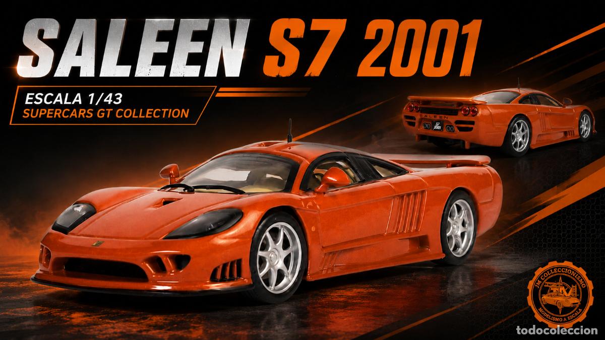 Coches a escala: Saleen S7 Coupe 2001