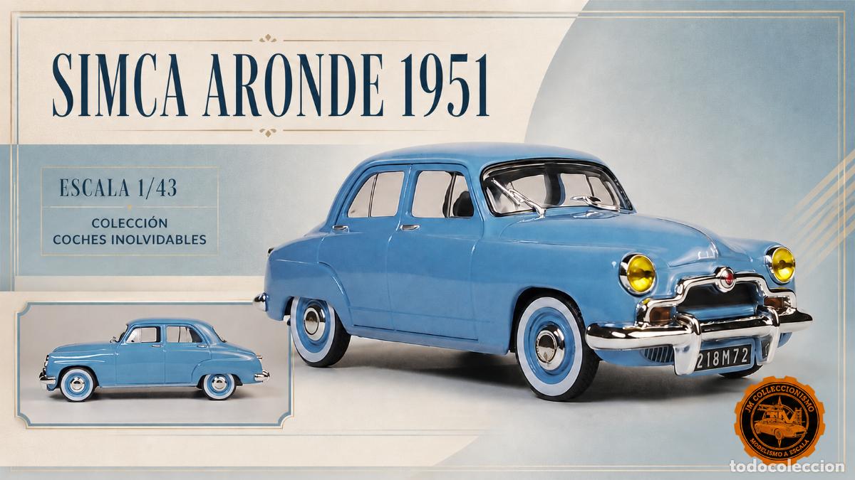 Coches a escala: Simca Aronde 1951 1/43