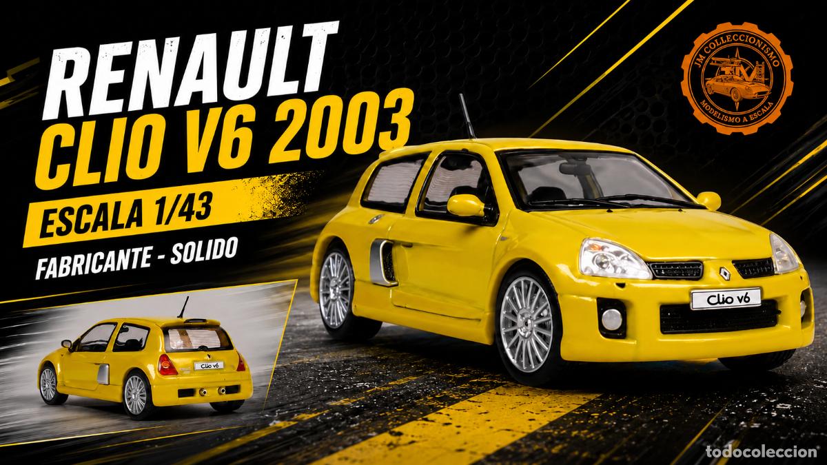 Coches a escala: Renault Clio V6 2003