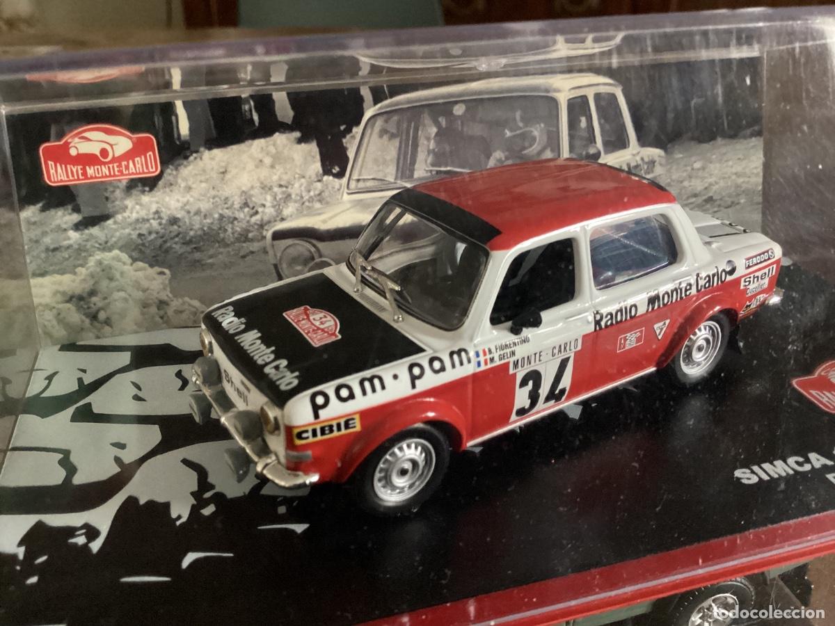 Coches a escala: MAQUETA COCHE METAL SIMCA 1000 RALLYE 2. RALLYE MONTE CARLO. 1973. FIORENTINO / GELIN.