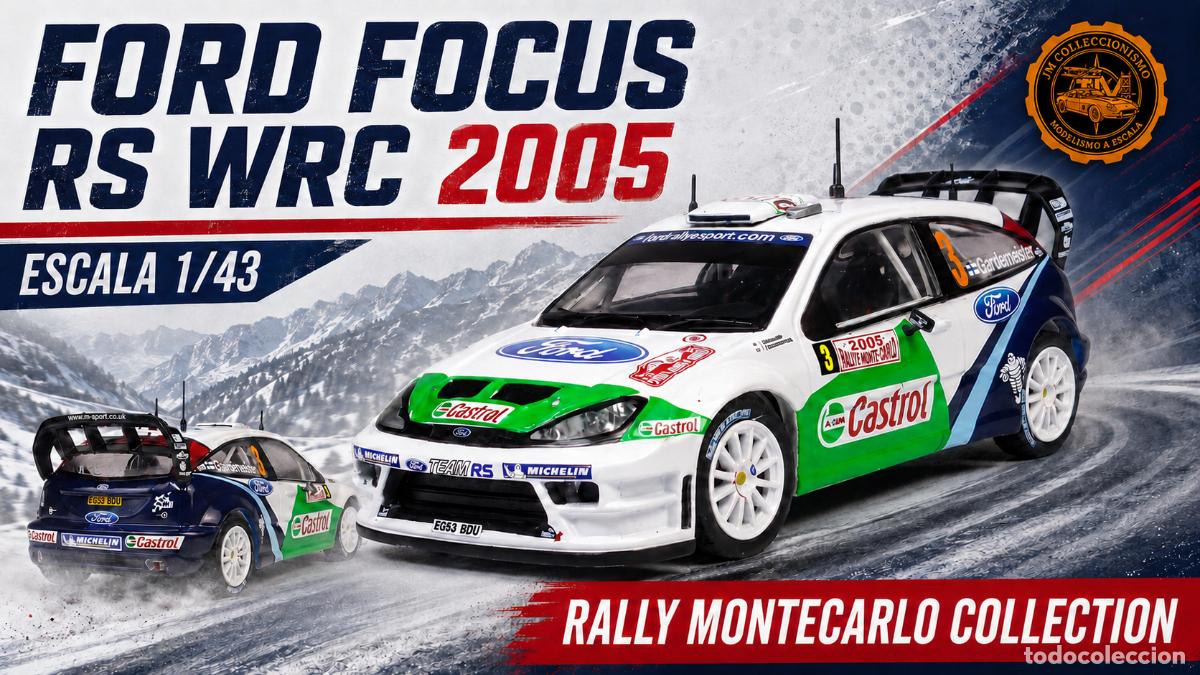 Coches a escala: FORD FOCUS RS WRC 2005