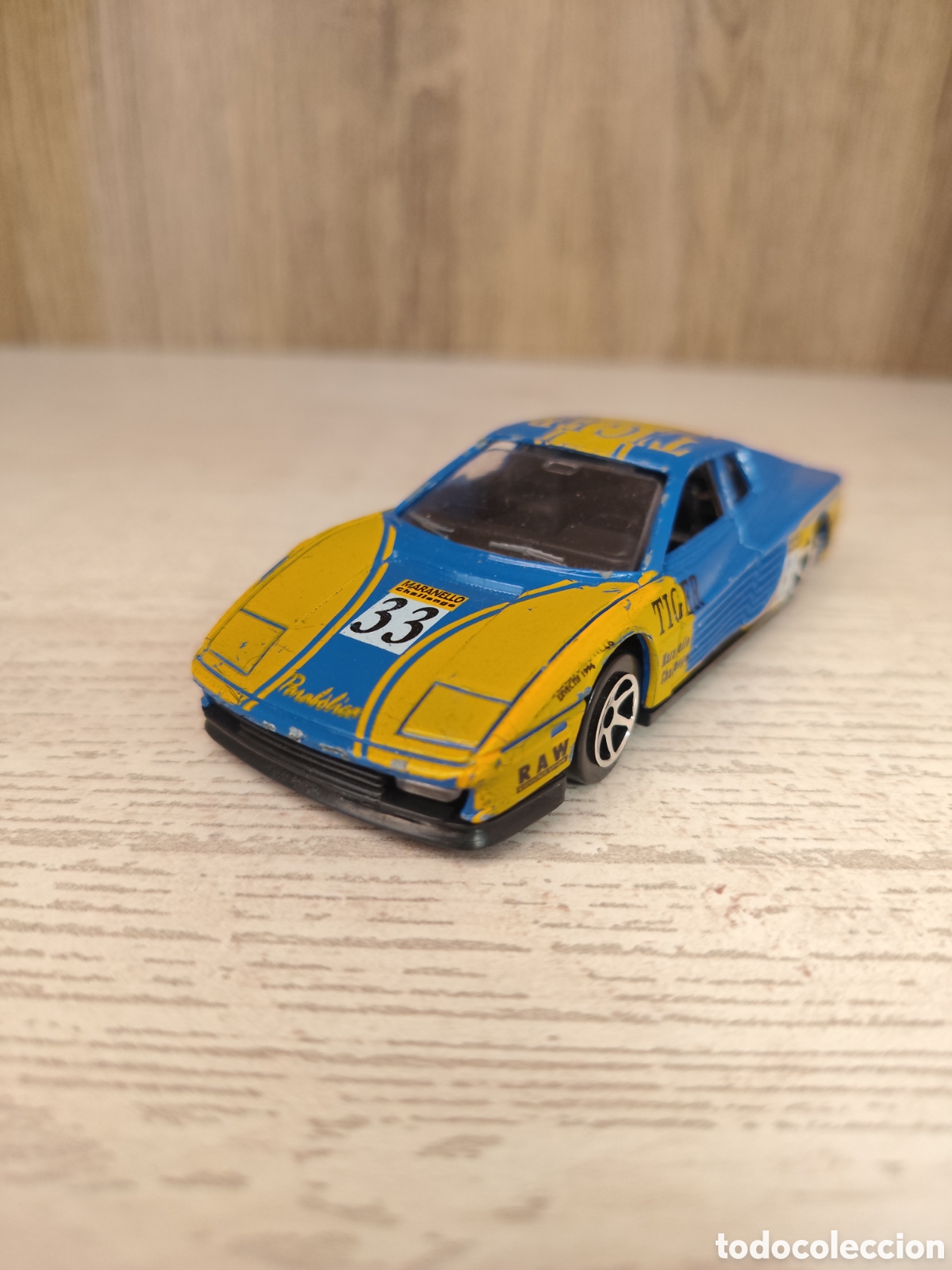 Coches a escala: FERRARI TESTAROSSA GUISVAL