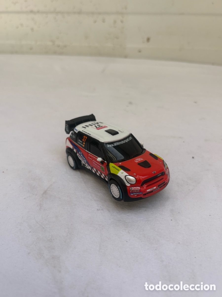 Coches a escala: Mini Cooper WRC n&ordm; 37 Slot Cartronic 1:43 &ndash; Coche de rally con im&aacute;n