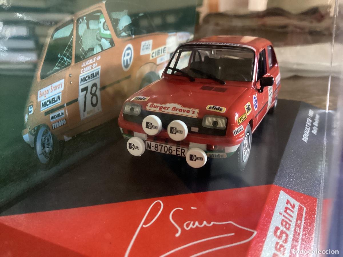 Coches a escala: MAQUETA COCHE METAL RENAULT 5TS . 1980. RALLYE SHALYMAR. CARLOS SAINIZ.