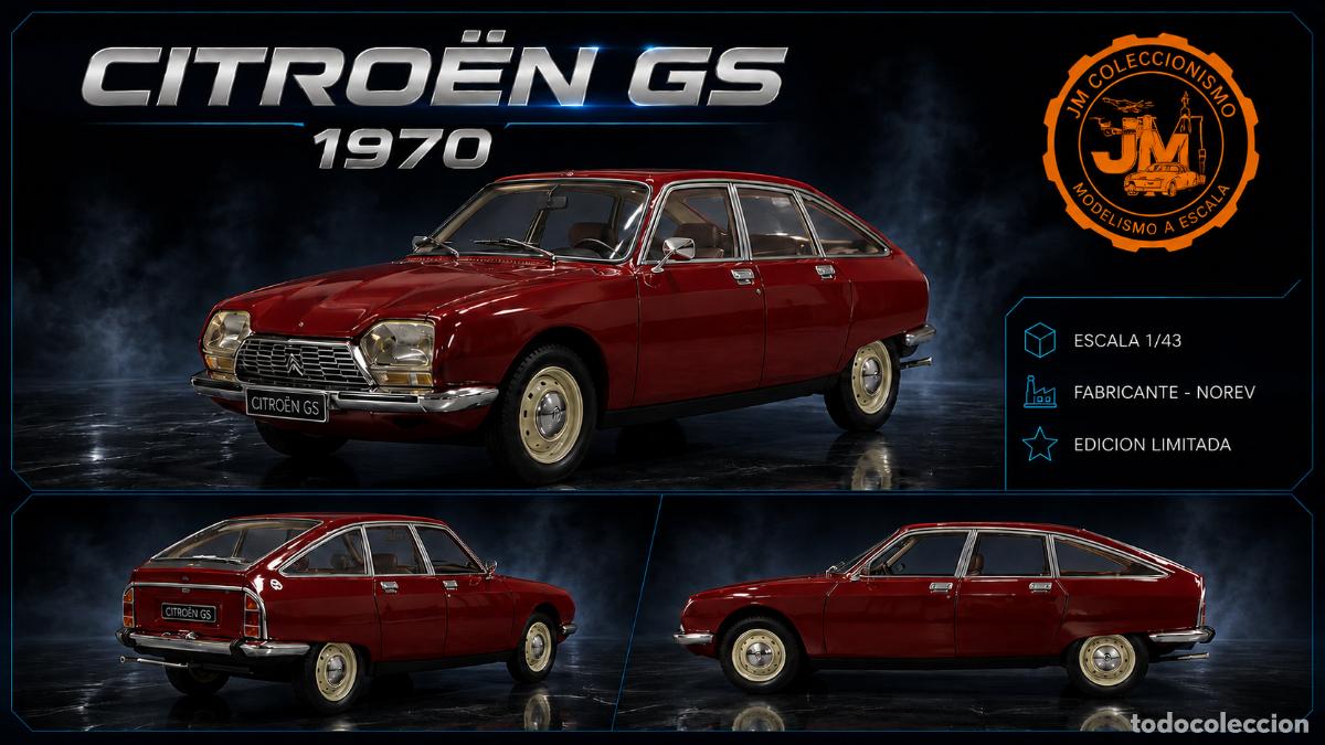 Coches a escala: Citroen GS 1970 Edici&oacute;n Limitada