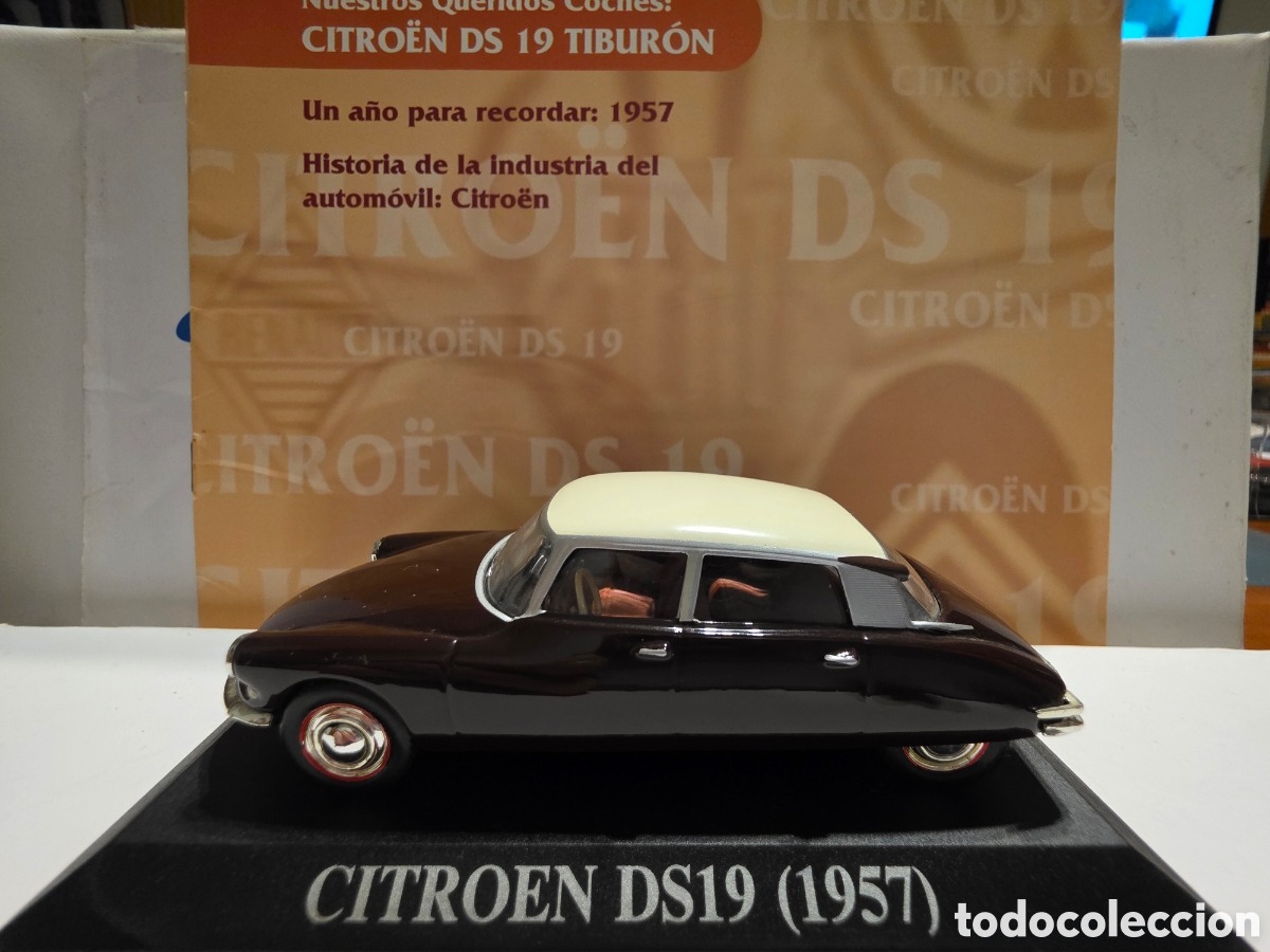 Coches a escala: Citro&euml;n DS19 + fasciculo escala 1/43