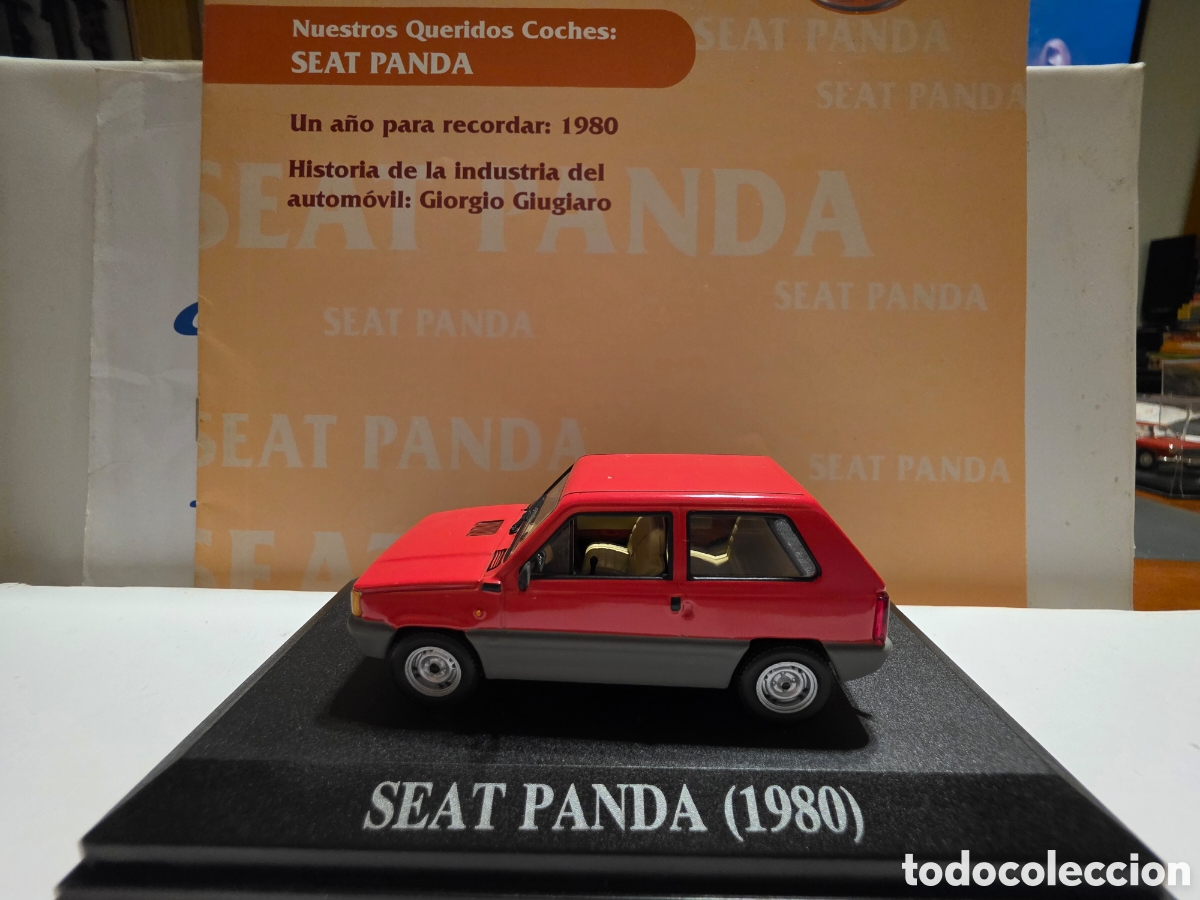 Coches a escala: Seat Panda 1980 + fasciculo escala 1/43