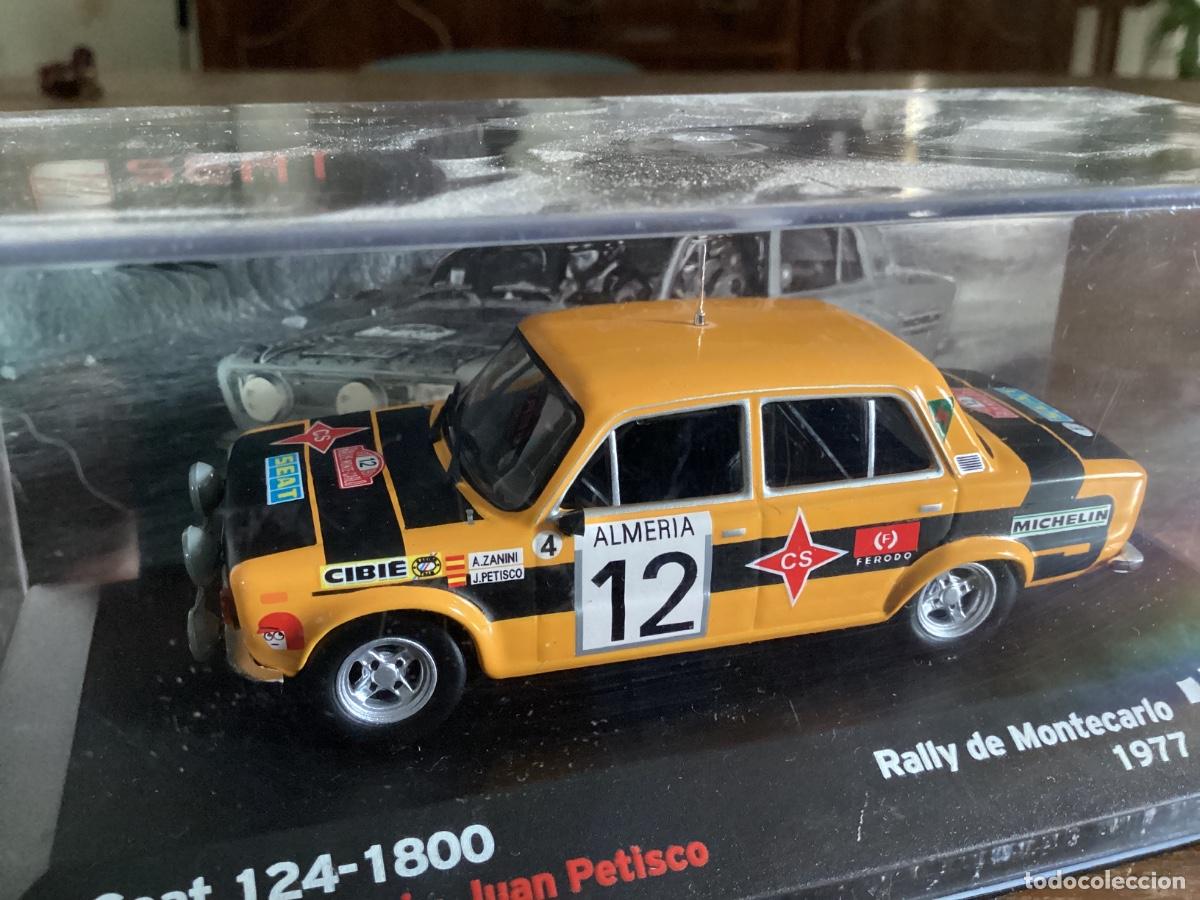 Coches a escala: MAQUETA COCHE METAL 124 1800. ZANINI / PETISCO. RALLYE MONTECARLO 1970.