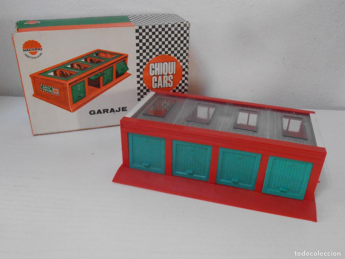 Coches a escala: GARAJE CHIQUI CARS NACORAL, REF 2020 CAJA ORIGINAL, EXCELENTE ESTADO, MADE IN SPAIN