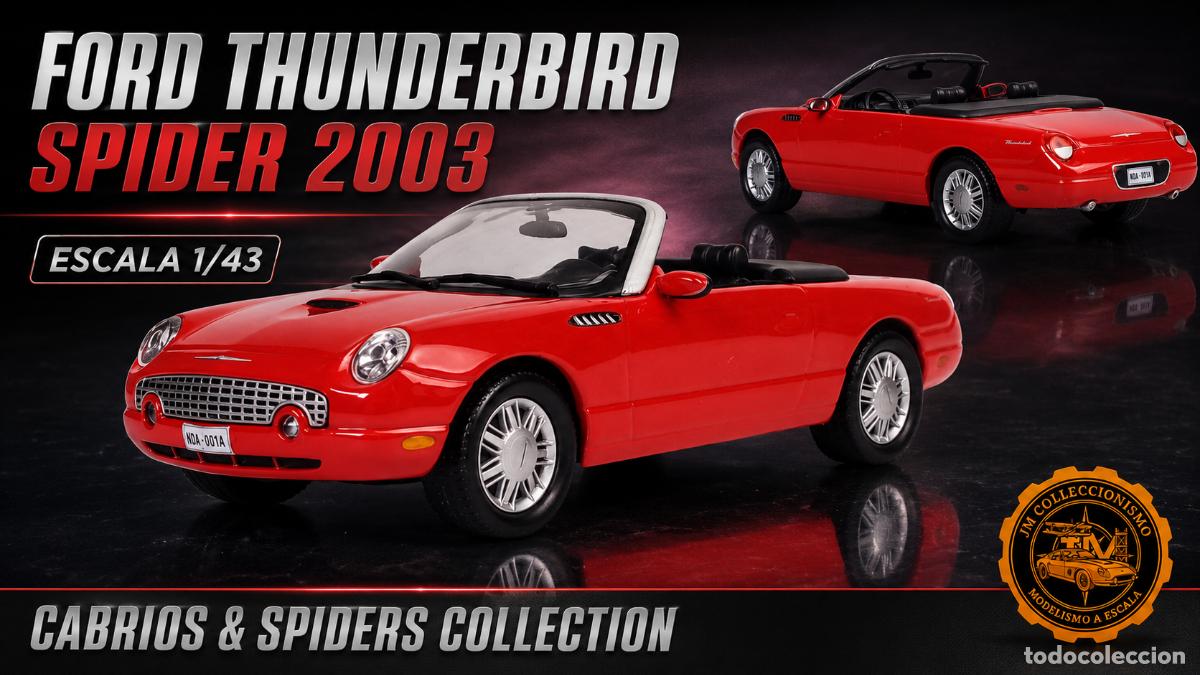 Coches a escala: Ford Thunderbird Convertible 2003