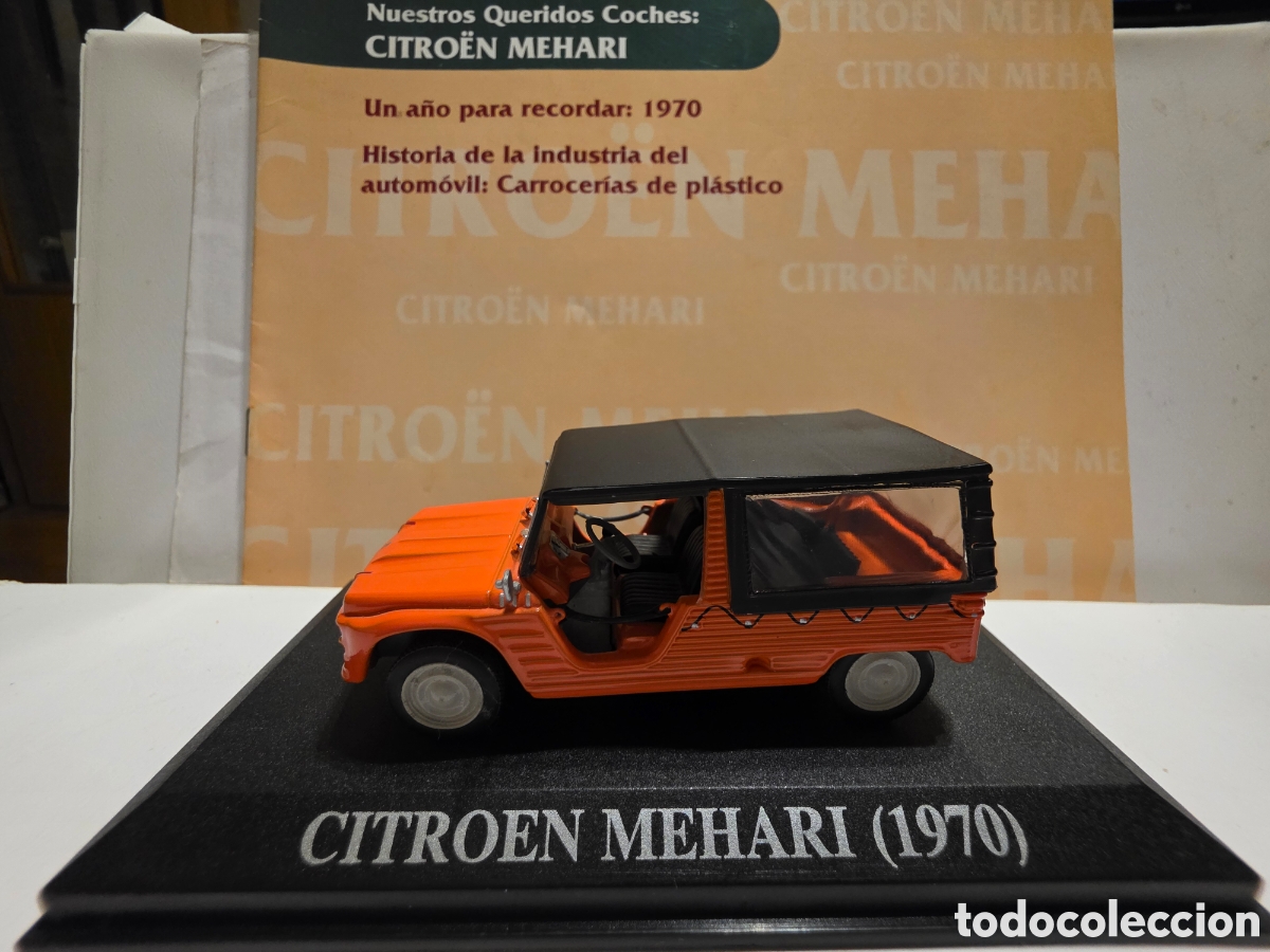 Coches a escala: Citro&euml;n Mehari 1970 + fasciculo escala 1/43