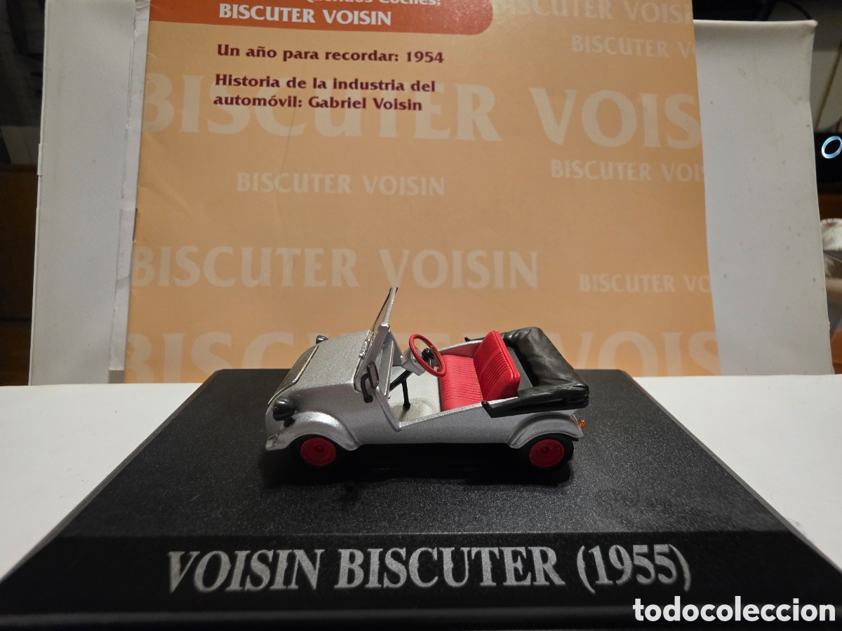 Coches a escala: Voisin Biscuter 1955 + fasciculo escala 1/43