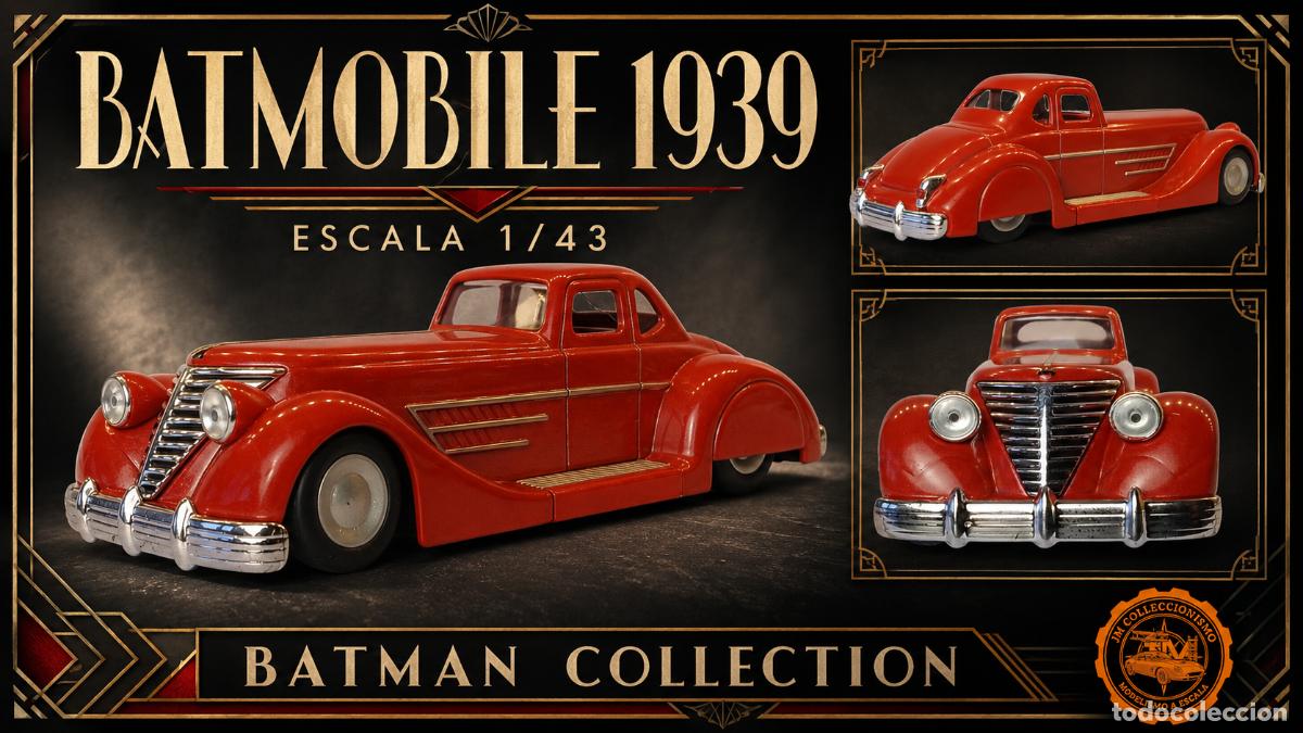 Coches a escala: BATMOBILE 1939 DETECTIVE COMICS #27