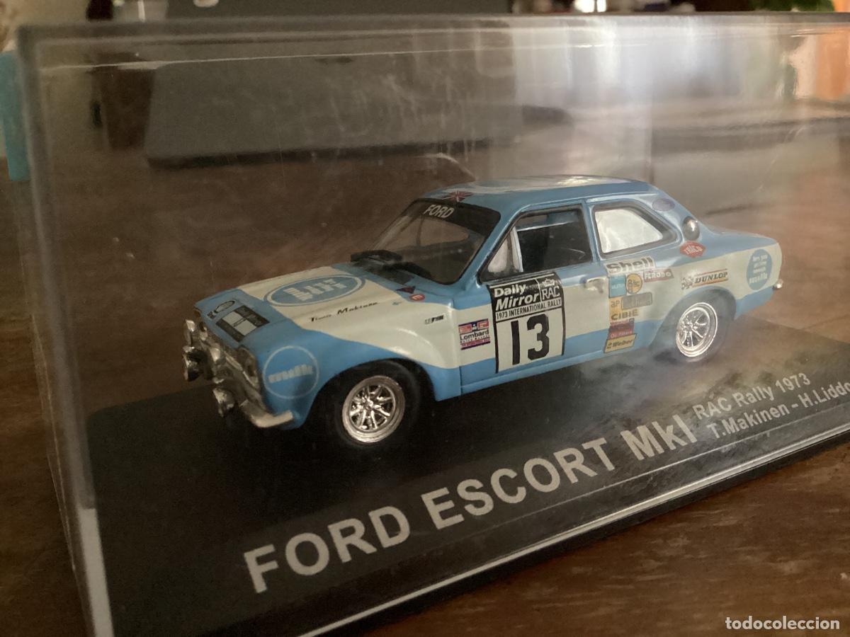 Coches a escala: MAQUETA COCHE METAL FORD ESCORT MKI. RAC RALLY 1973.