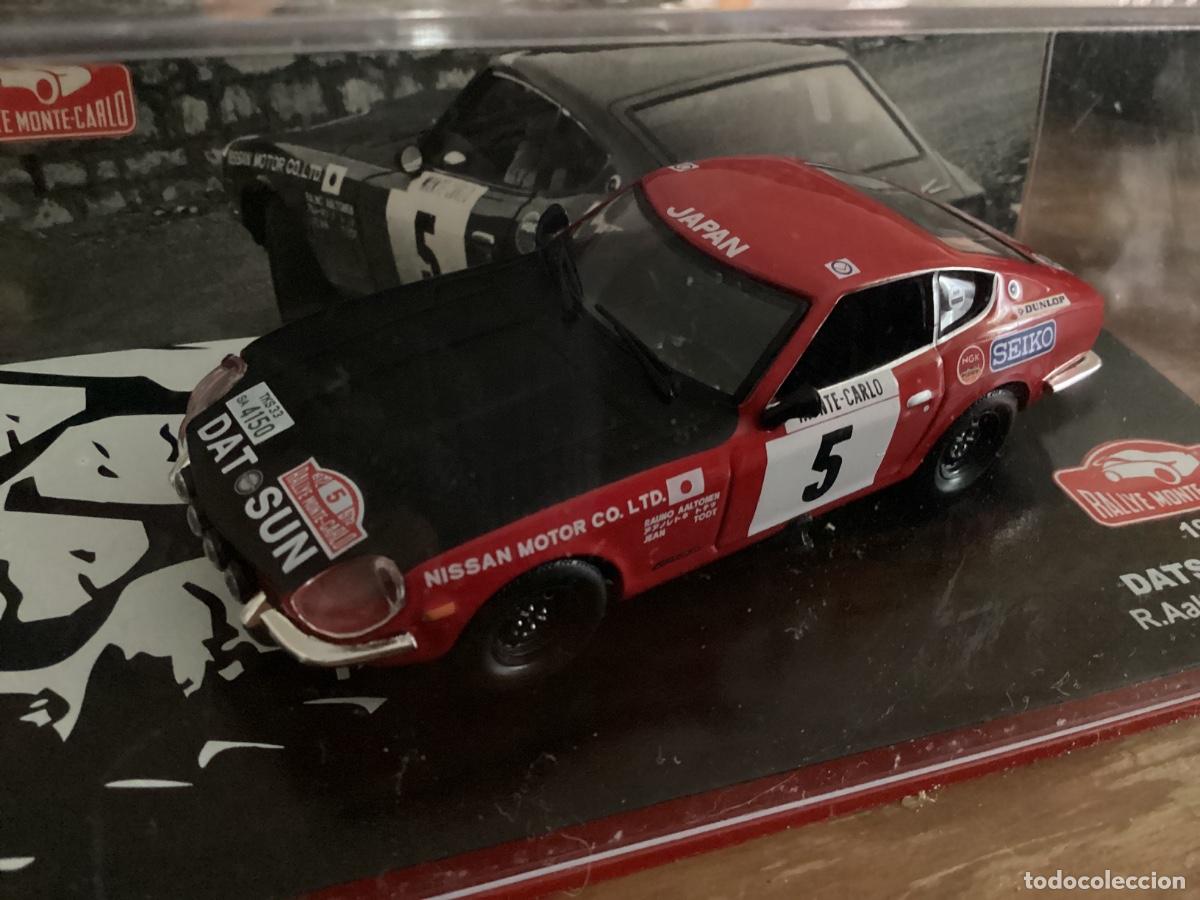 Coches a escala: MAQUETA COCHE METAL DATSUN 240Z. AALTONEN / TODT. RALLYE MONTECARLO 1972.