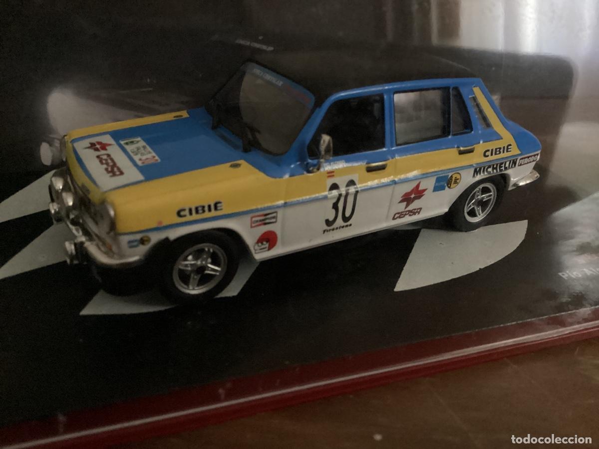 Coches a escala: MAQUETA COCHE METAL SIMCA 1200 TI. ALONSO / VARELA. RALLYE FALLAS 1979.