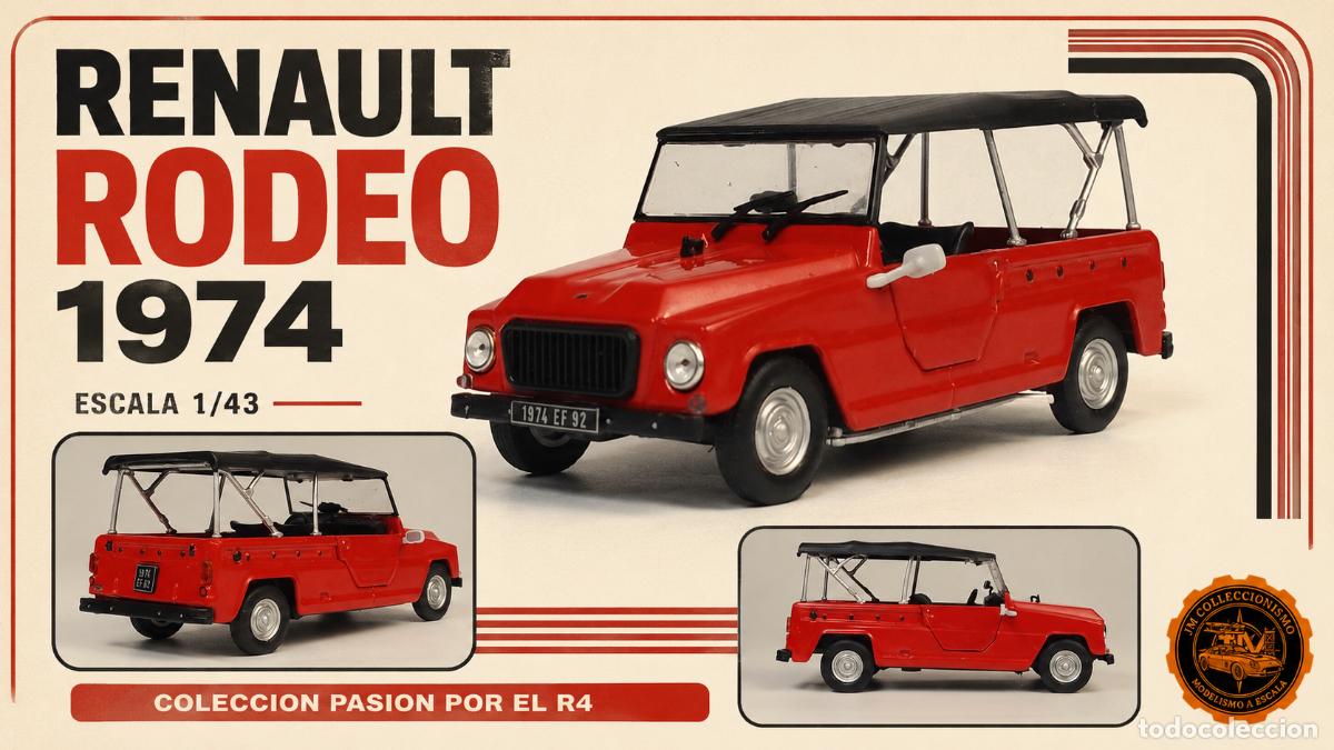 Voitures &agrave; l'&eacute;chelle: Renault Rodeo 4 1974