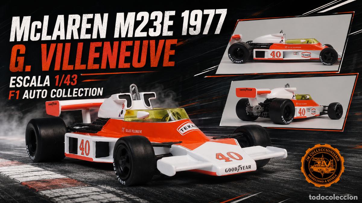 Auto in scala: McLaren M23 1977 - G. Villeneuve