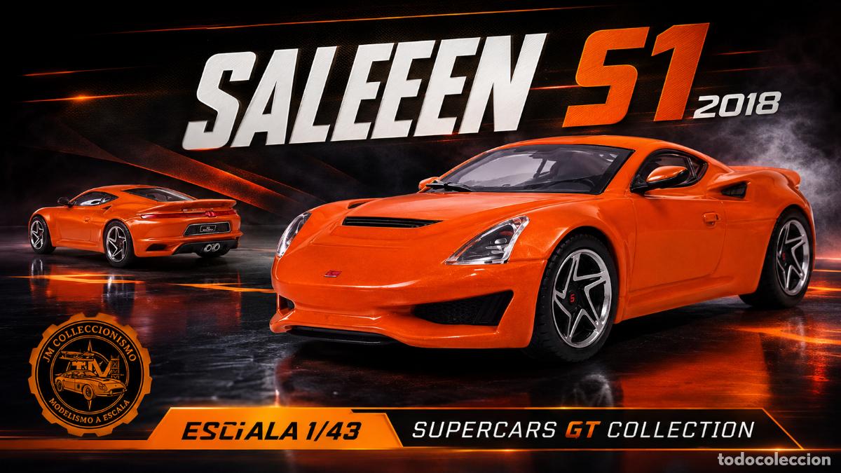 Voitures &agrave; l'&eacute;chelle: Saleen S1 2018 Escala 1/43