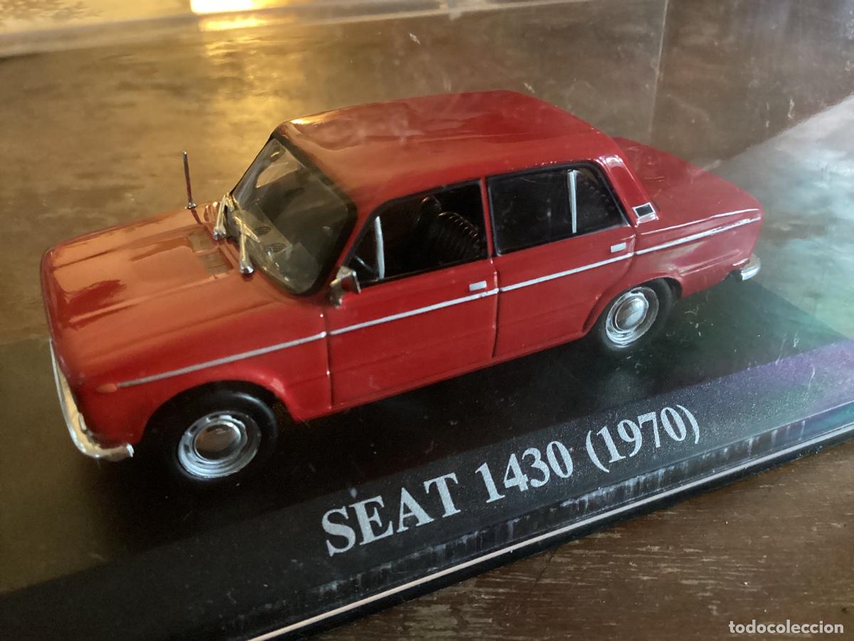 Coches a escala: MAQUETA METAL 1430 (1970). IXO ALTAYA ROJO.