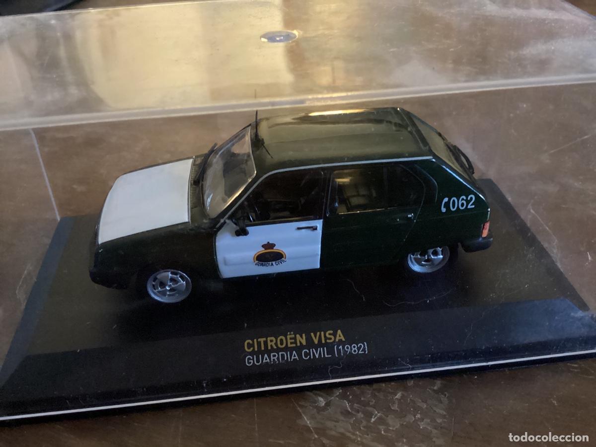 Coches a escala: MAQUETA COCHE METAL CITRO&Euml;N VISA. GUARDIA CIVIL (1982).