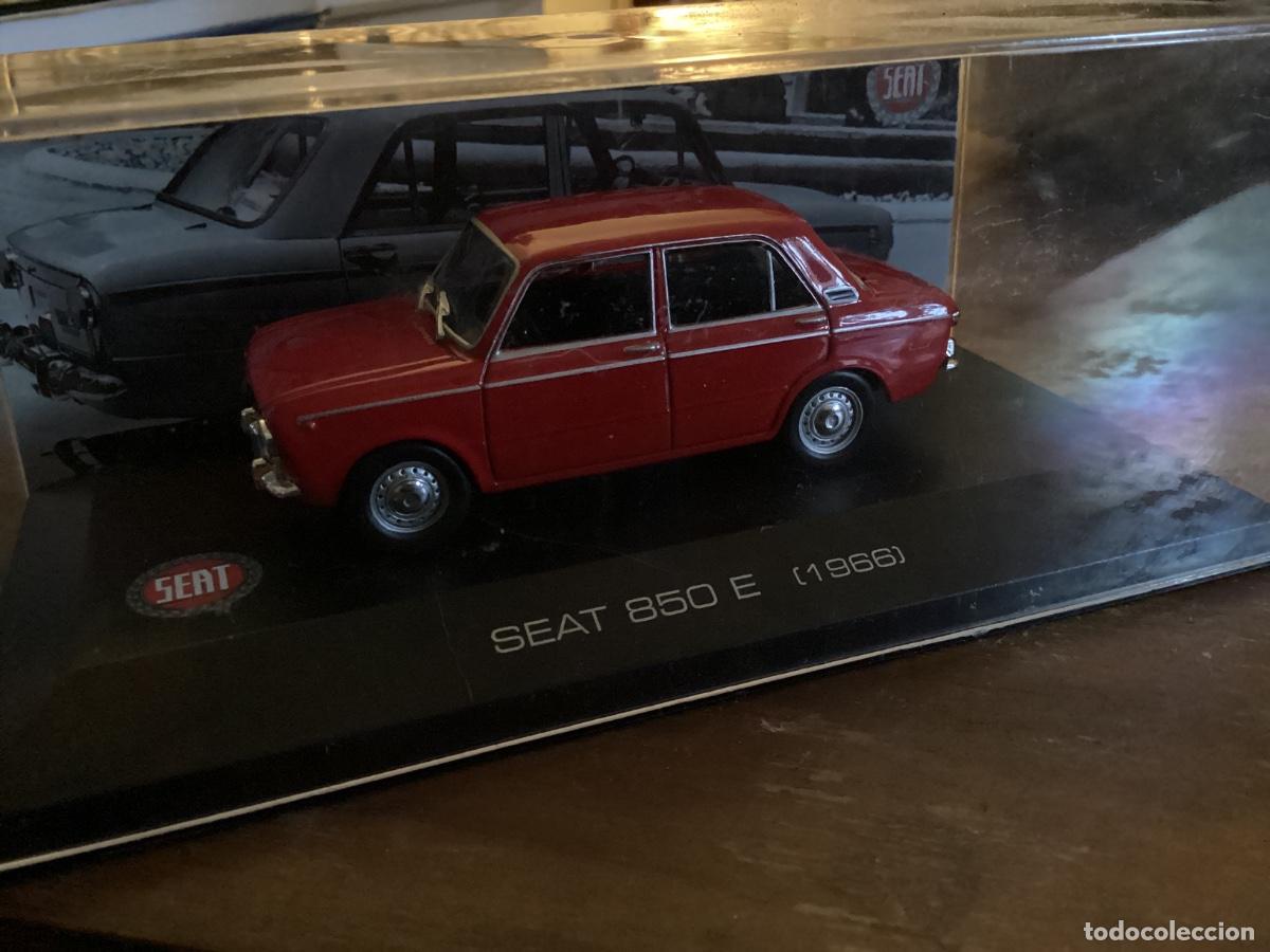 Coches a escala: MAQUETA COCHE METAL SEAT 850 E (1966).