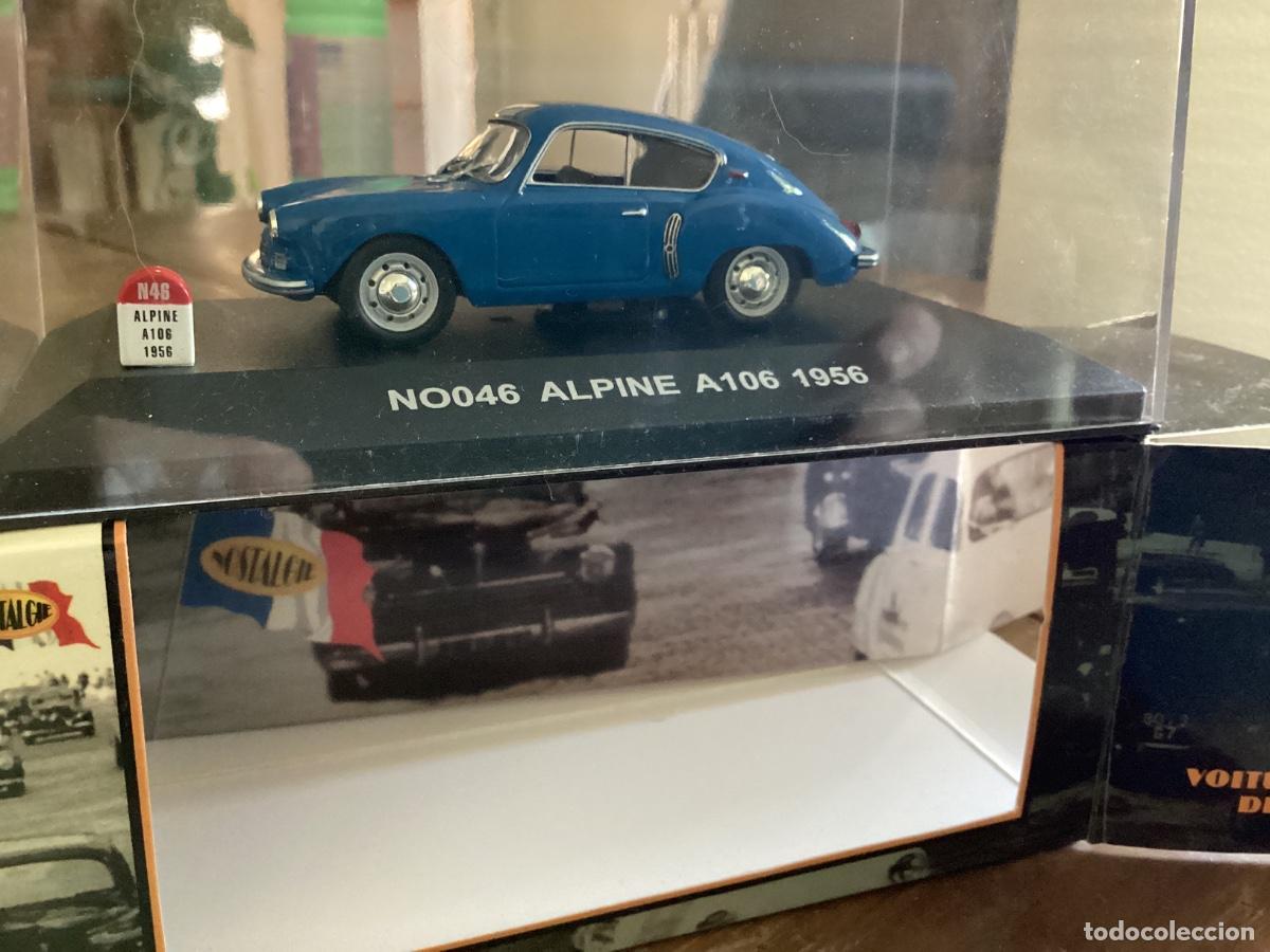 Coches a escala: MAQUETA COCHE METAL NO046 ALPINE A106. 1956.