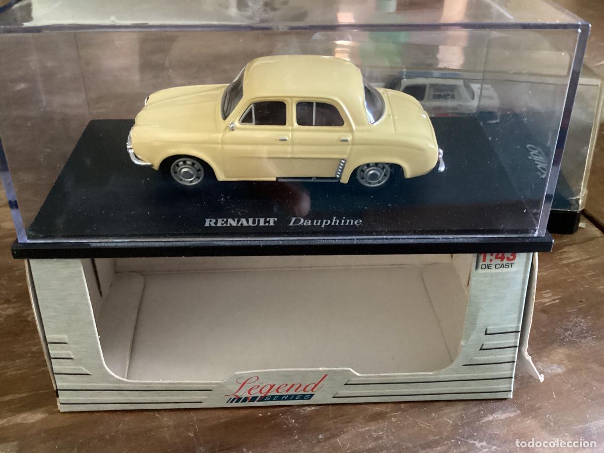 Coches a escala: MAQUETA COCHE METAL RENAULT DAUPHINE. 1:43