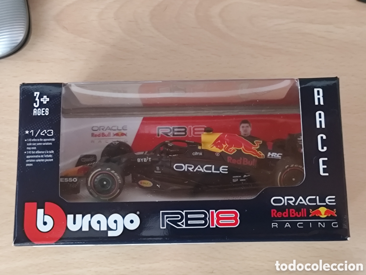 Coches a escala: Coche Red Bull RB18 Bburago