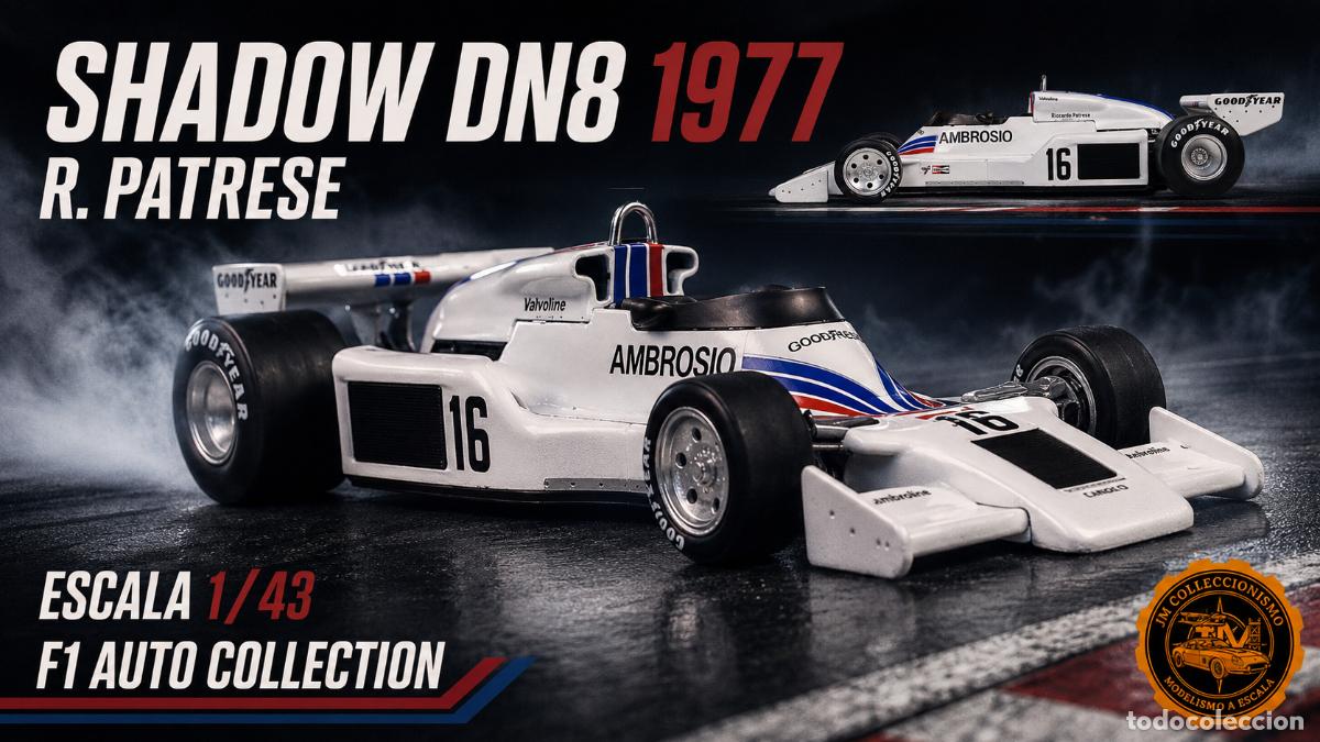 Auto in scala: Shadow DN8 1977 - R. Patrese