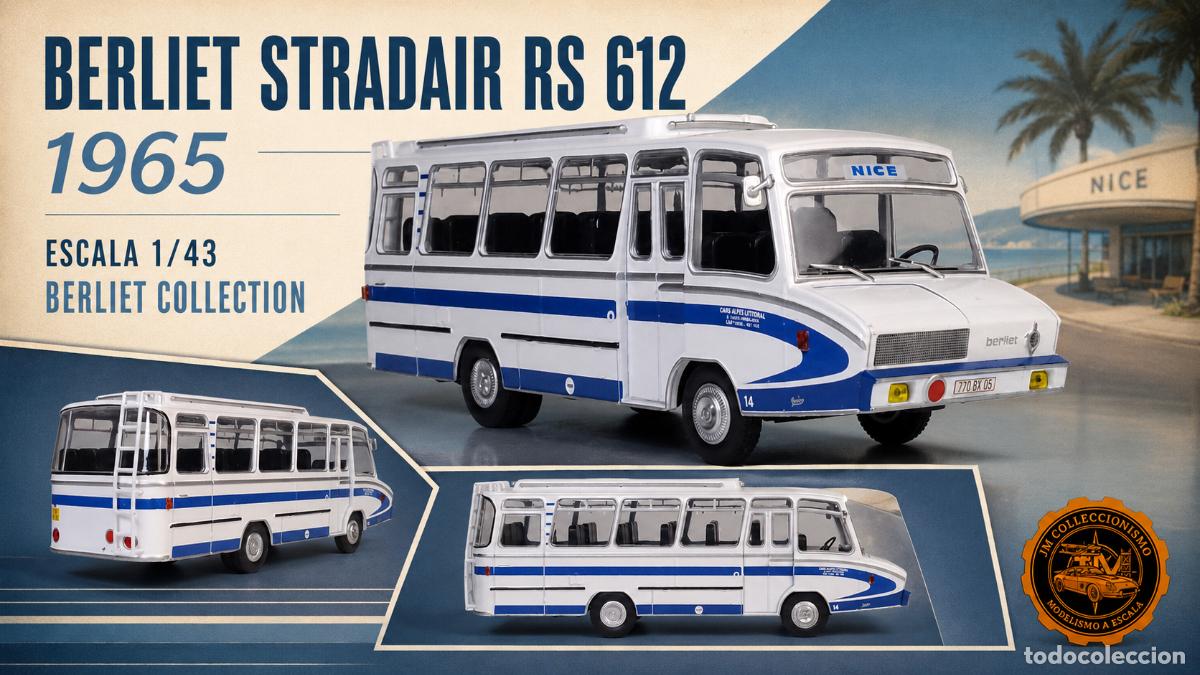 Coches a escala: BERLIET STRADAIR RS 612 1965