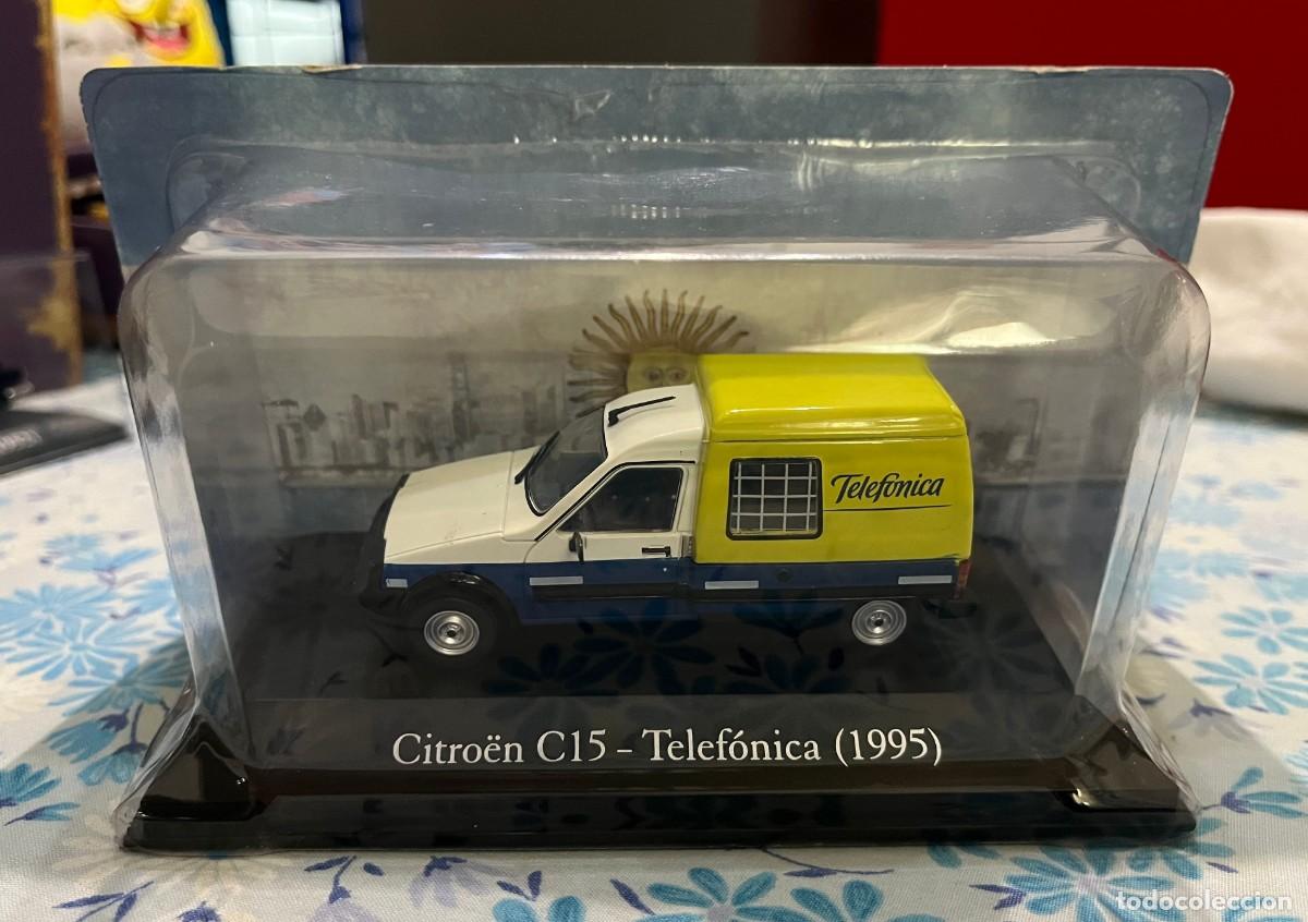 Coches a escala: Citroen C15 Telefonica 1995 1:43