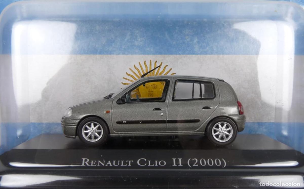 Coches a escala: Coche Renault Clio II / A&ntilde;o 2000 - Autos Inolvidables Argentinos (Escala 1:43) ixo, coches,n129
