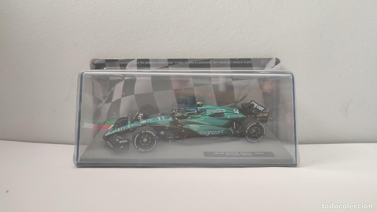Coches a escala: Aston Martin AMR23 - Fernando Alonso - F1 2023 (1:43)