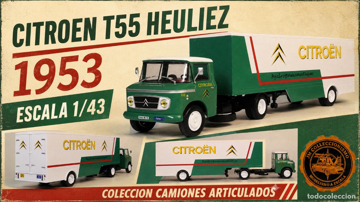 Voitures &agrave; l'&eacute;chelle: Citroen T55 Heuliez 1953
