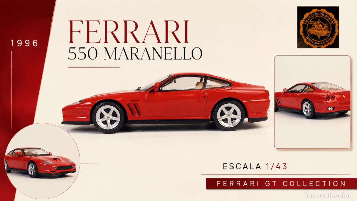 Voitures &agrave; l'&eacute;chelle: Ferrari 550 Maranello 1996